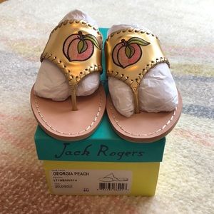 Brand new limited edition Jack Rogers sandals - Georgia Peach - 8M